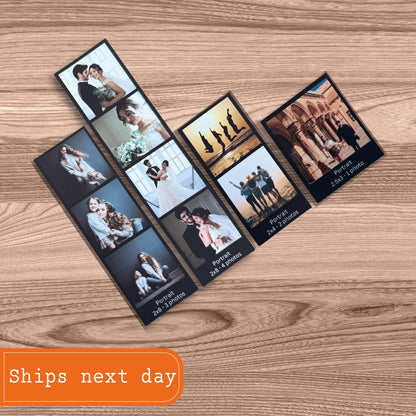 Custom Photo Strip Magnet Wedding Favors Memory Keepsake Gift Idea For Couple Photo Strip Kitchen Decor Save The Date Booth Photo For Her